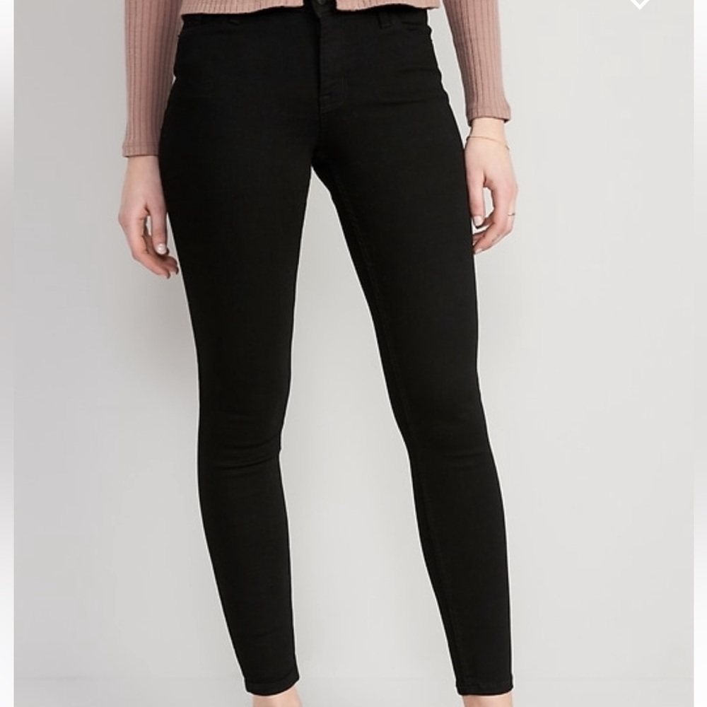 Old Navy Mid-Rise Rockstar Super Skinny Jeans